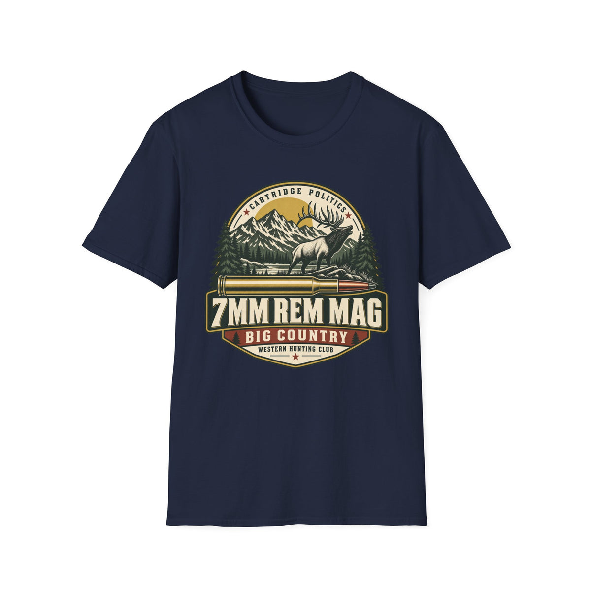7mm Rem Mag Shield T-shirt