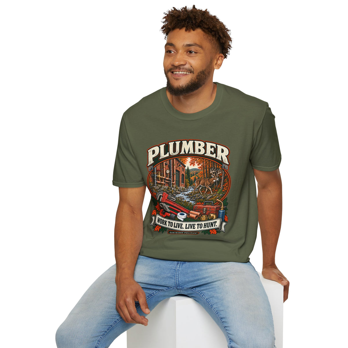 Old School Plumber T-shirt