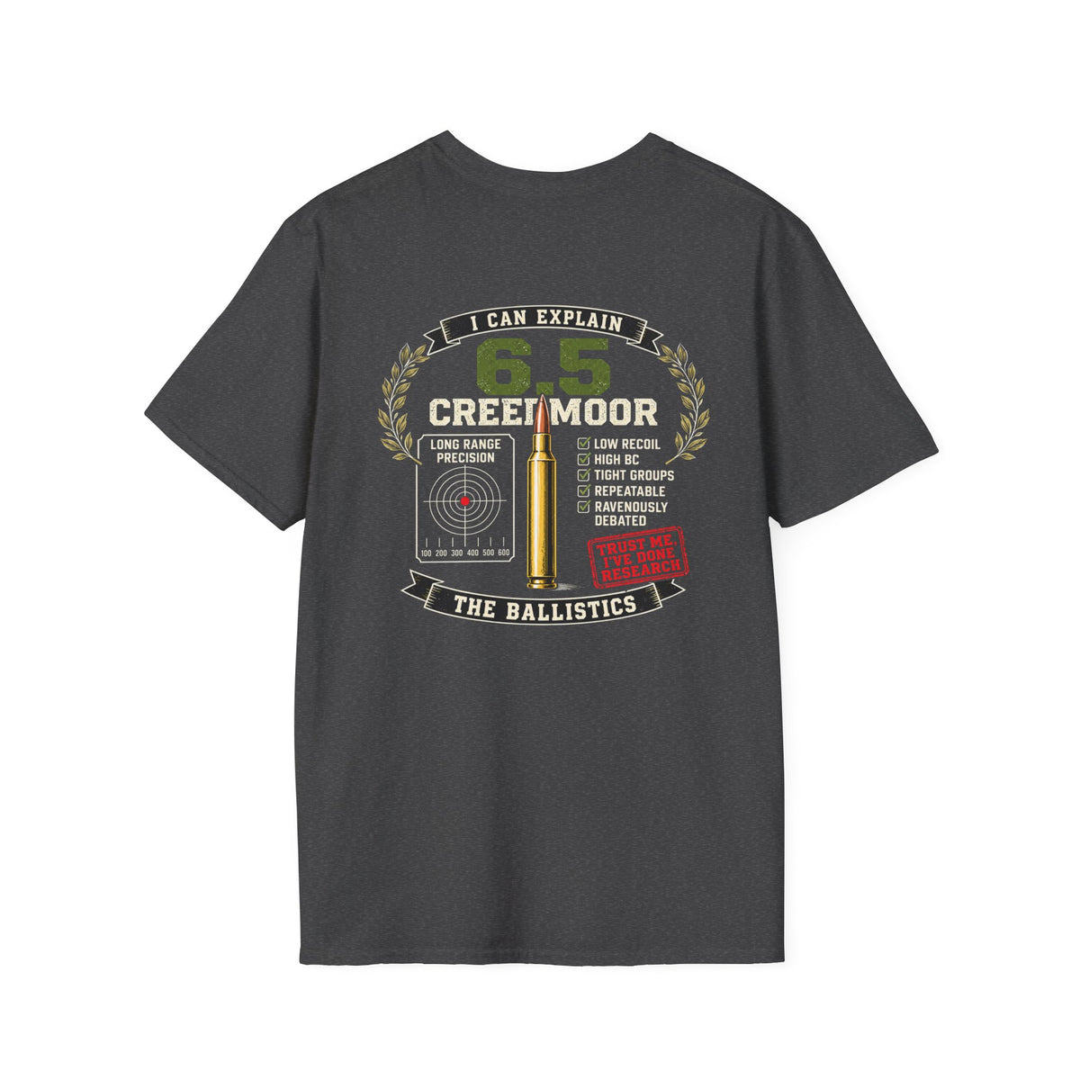 Team 6.5 Creedmoor Detailed T-shirt
