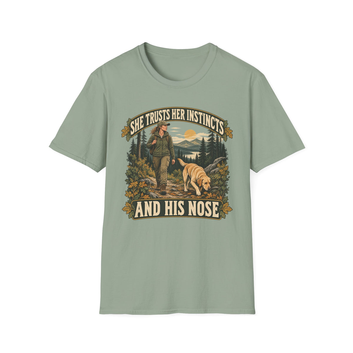 She Trusts Her Instincts T-shirt