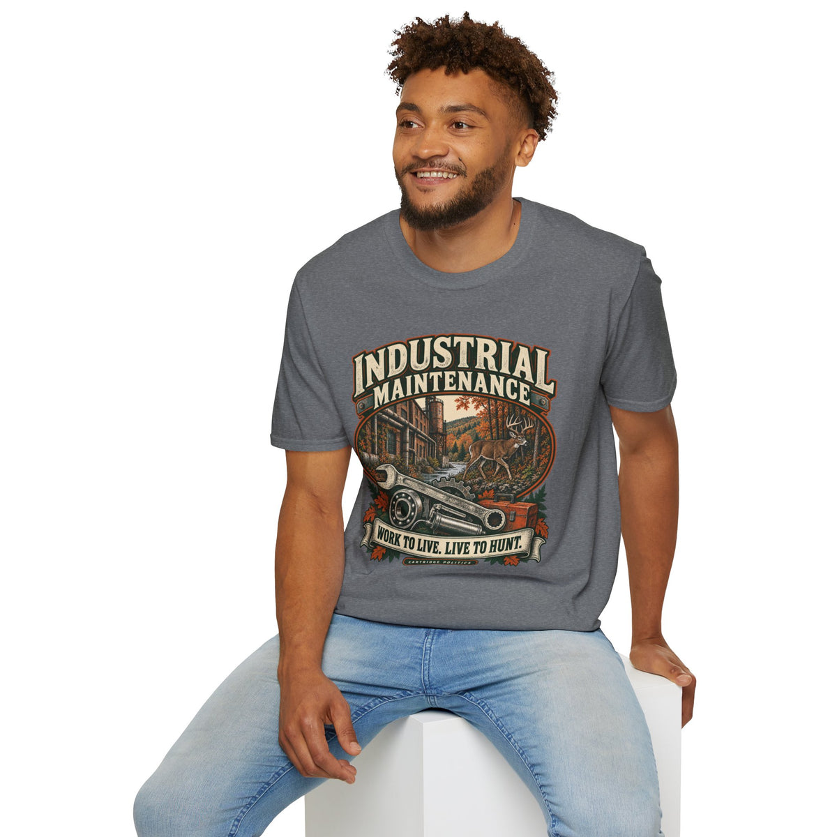 Old School Industrial Maintenance T-shirt