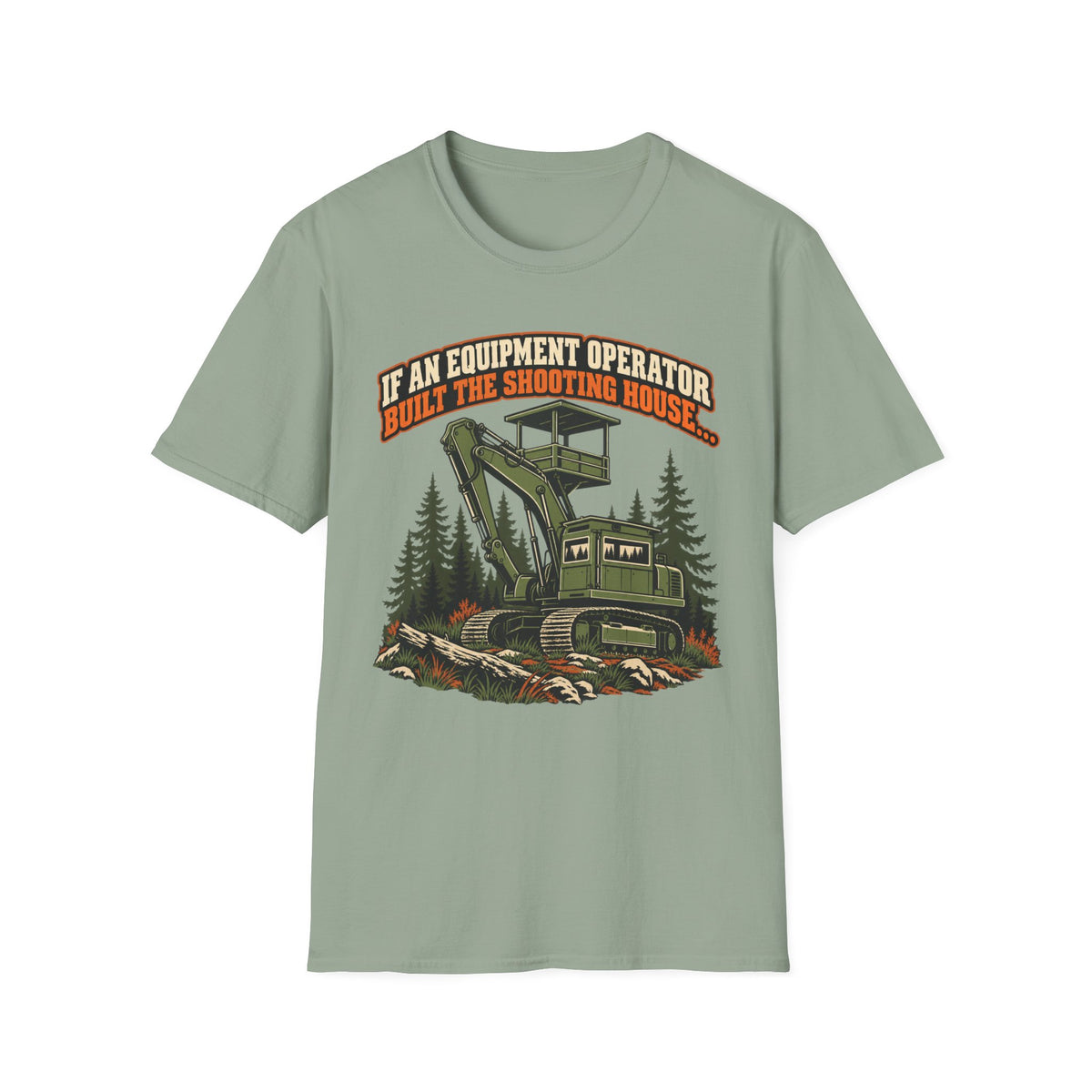 Heavy Equipment Operator Shoot House T-shirt