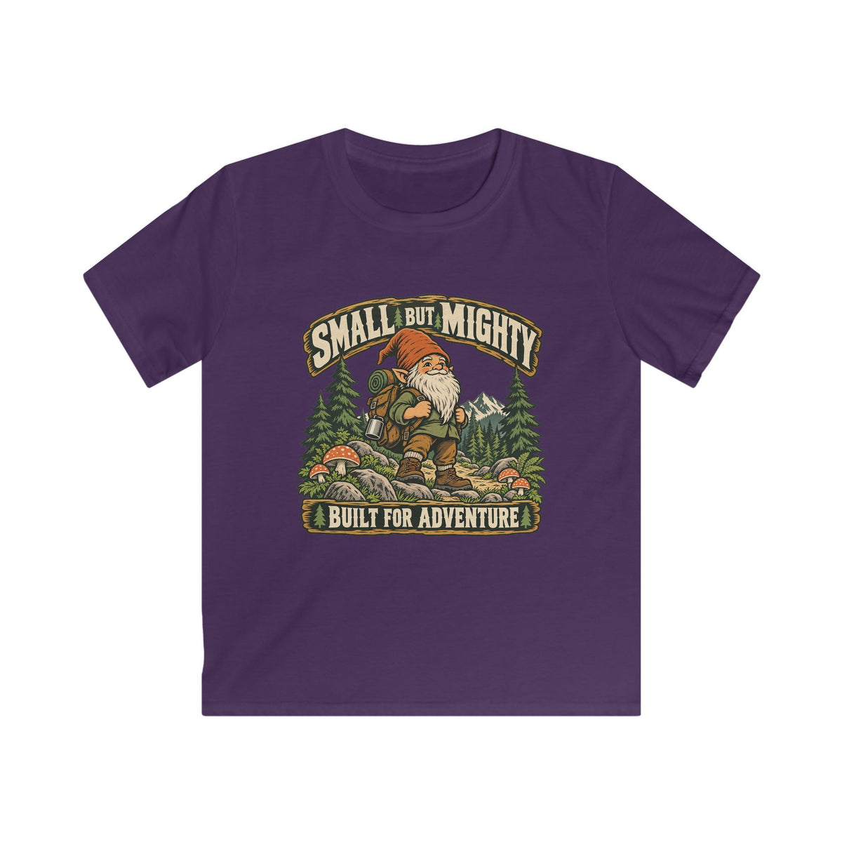 Kids Small But Mighty Gnome T-shirt