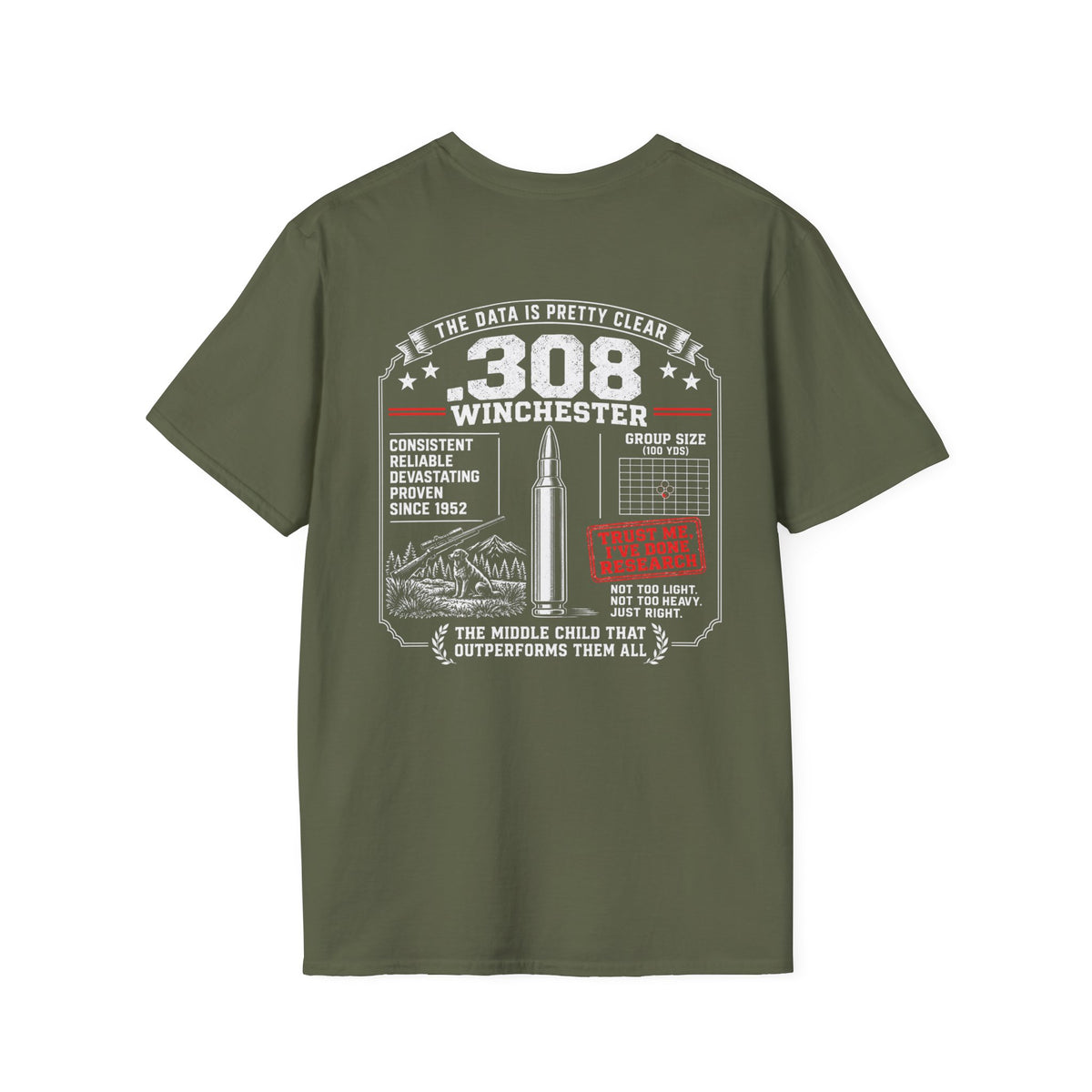 Team .308 Detailed T-shirt