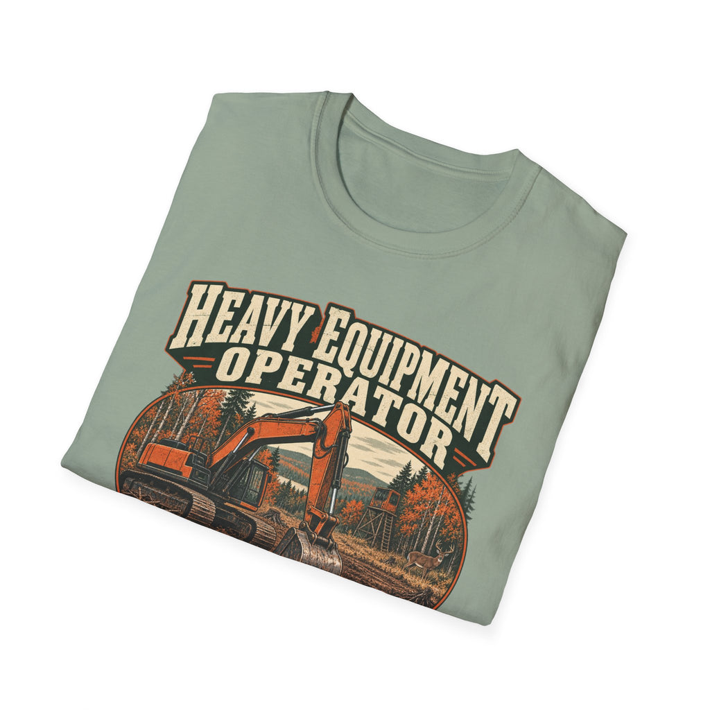 Old School Heavy Equipment Operator T-shirt