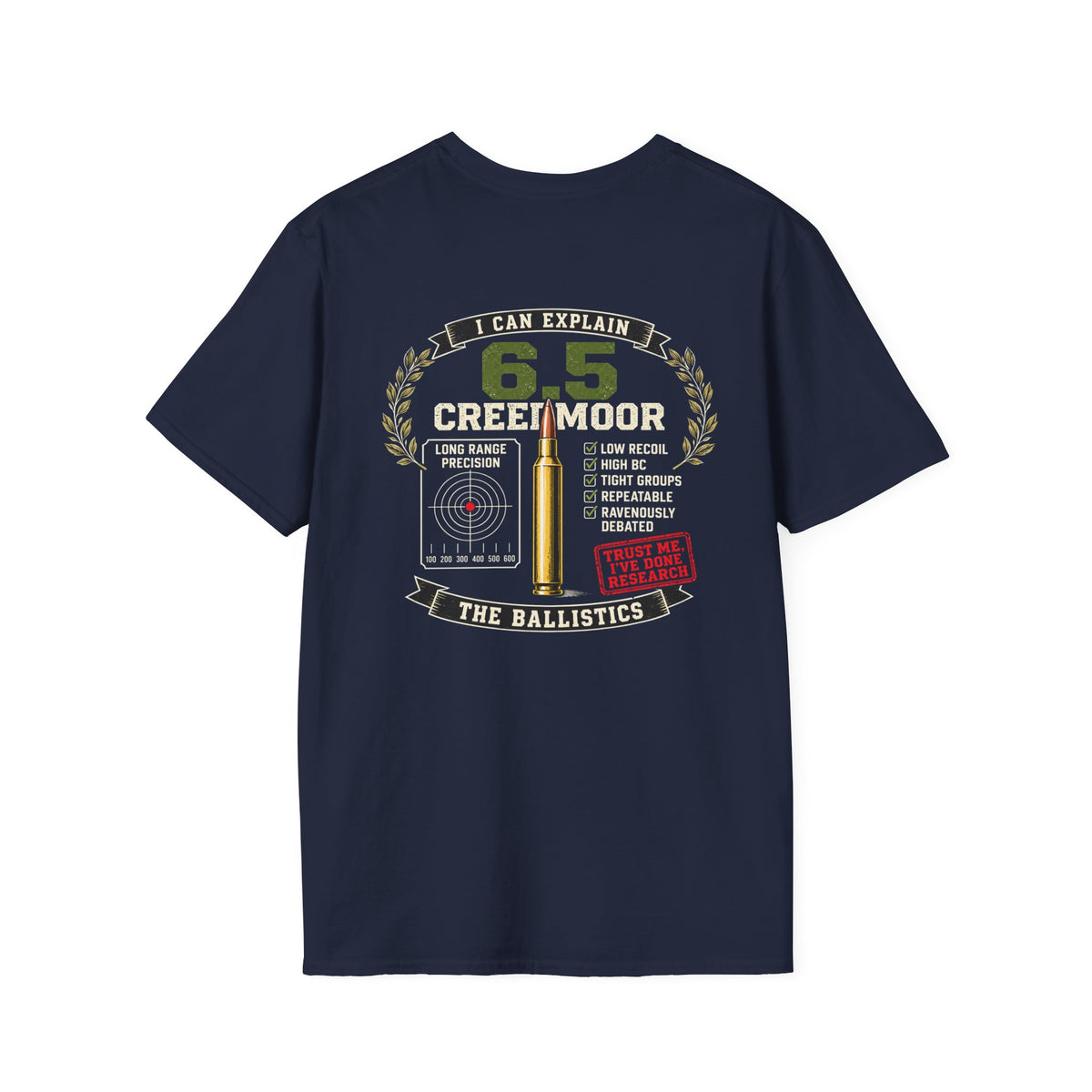 Team 6.5 Creedmoor Detailed T-shirt