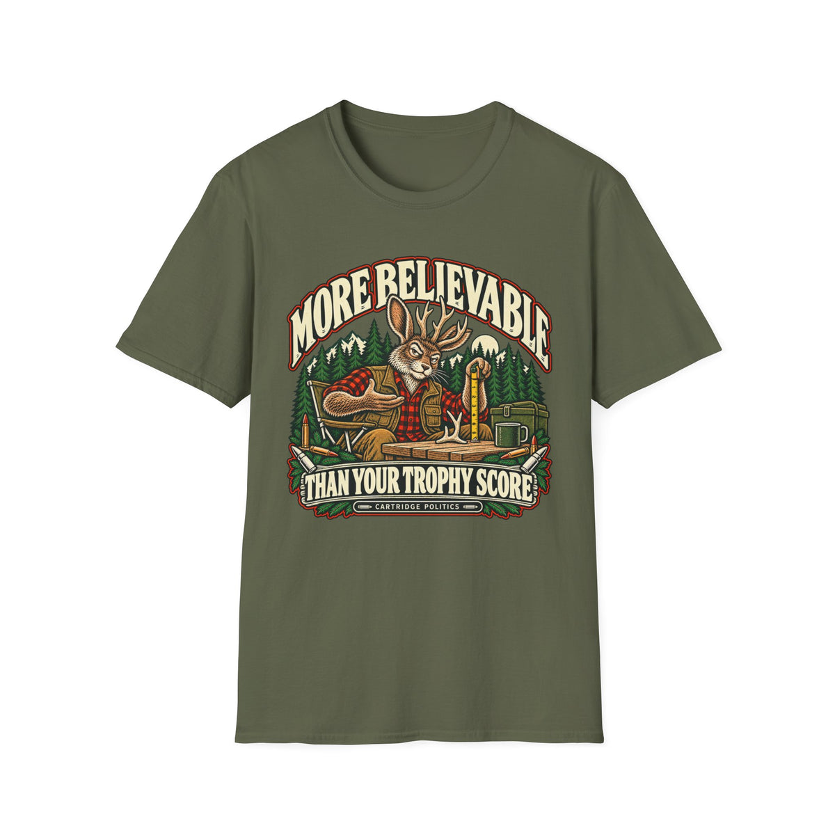 More Believable Than Jackalope T-shirt