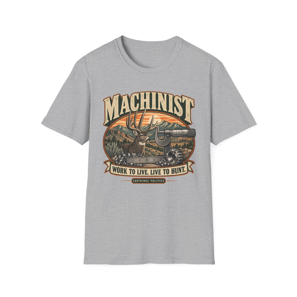Old School Machinist T-shirt