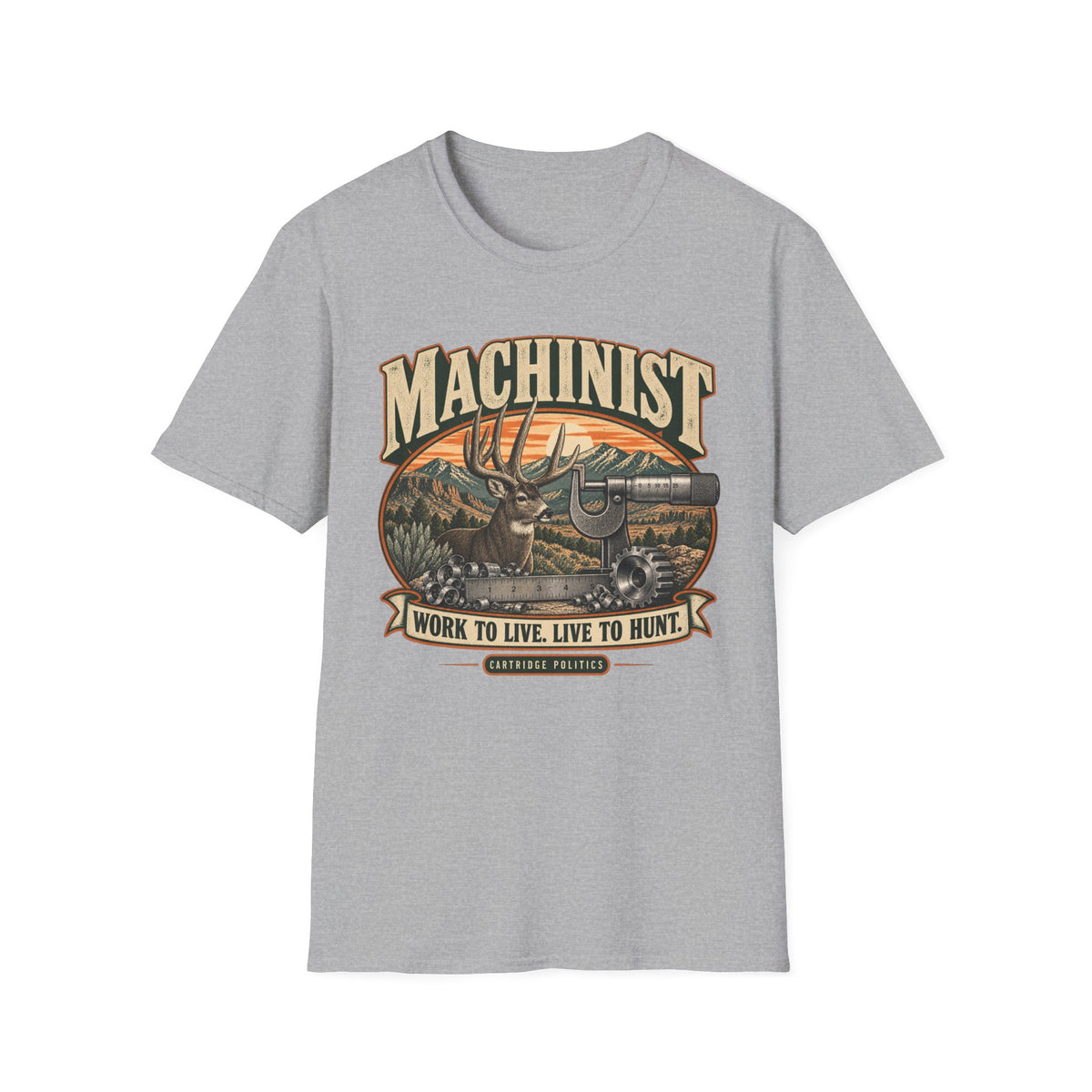 Old School Machinist T-shirt