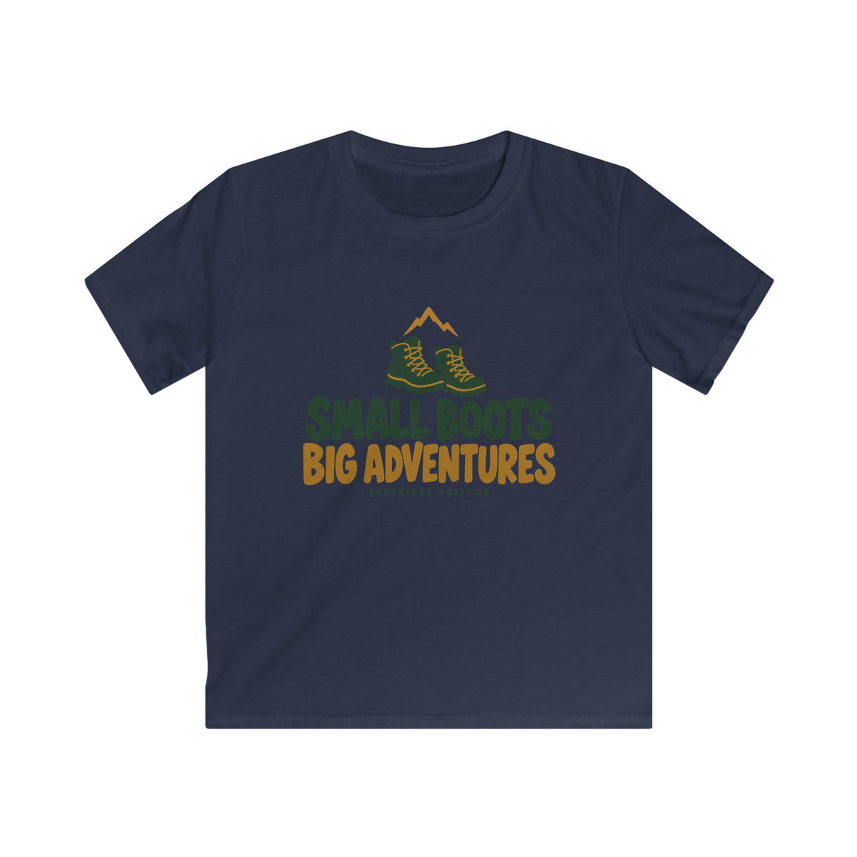 Kids Small Boots Big Adventures T-shirt