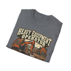 Old School Heavy Equipment Operator T-shirt