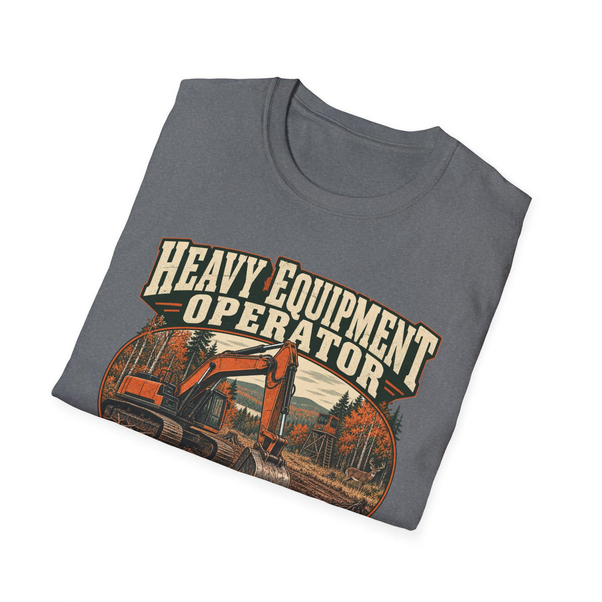 Old School Heavy Equipment Operator T-shirt