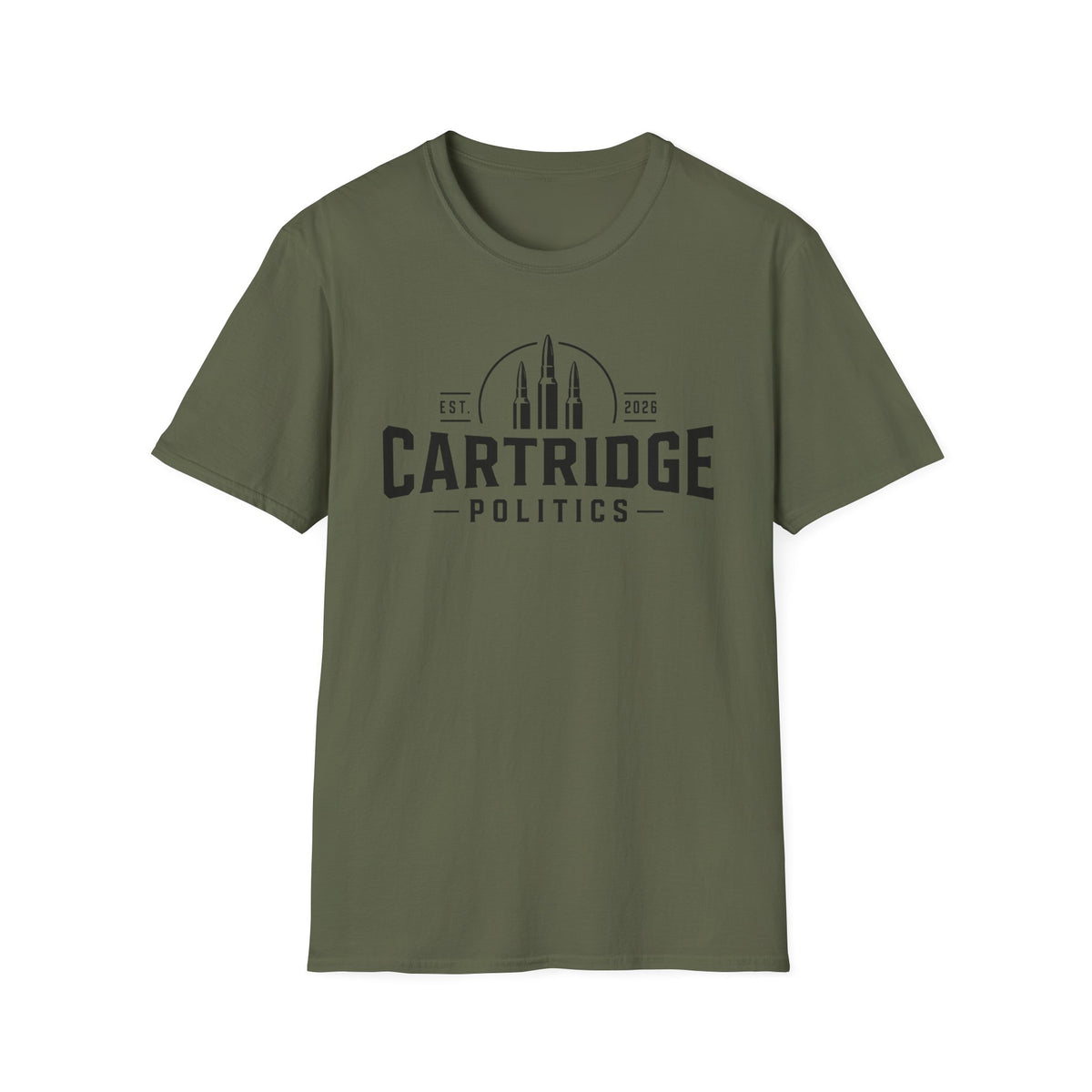 Cartridge Politics Logo T-shirt