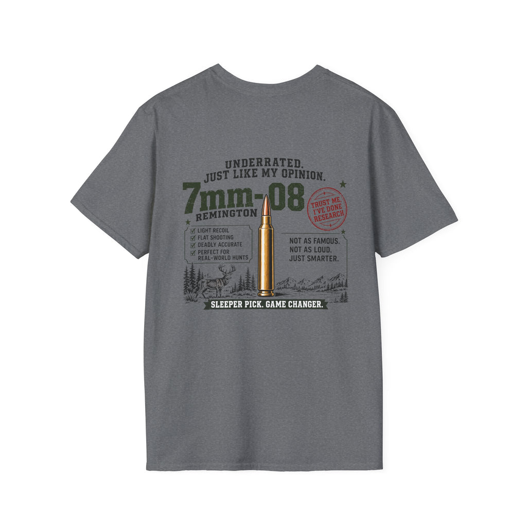 Team 7mm-08 Remington Detailed T-shirt