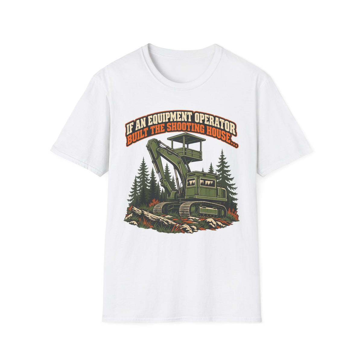 Heavy Equipment Operator Shoot House T-shirt