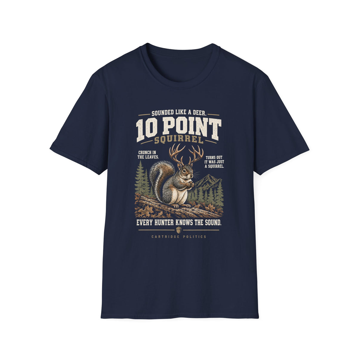 10 Point Squirrel T-shirt