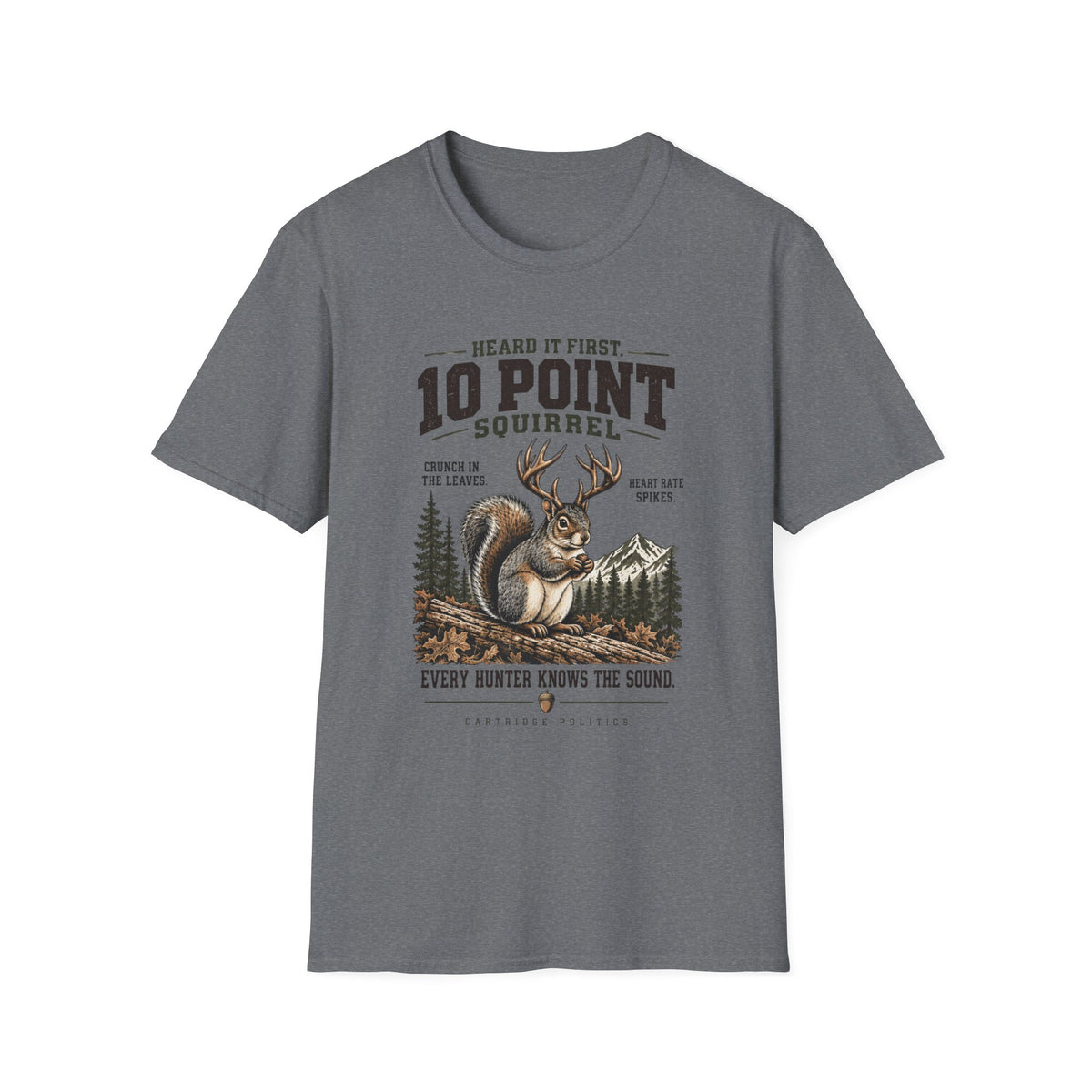 10 Point Squirrel T-shirt