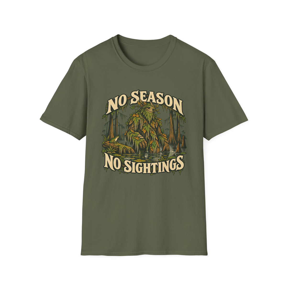 Swamp Guardian No Season No Sightings T-shirt