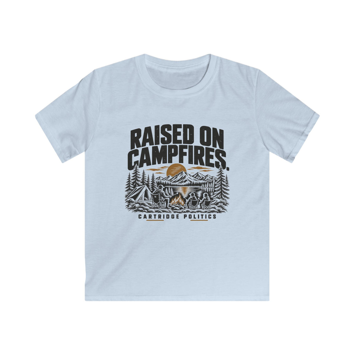 Kids Raised on Campfires T-shirt