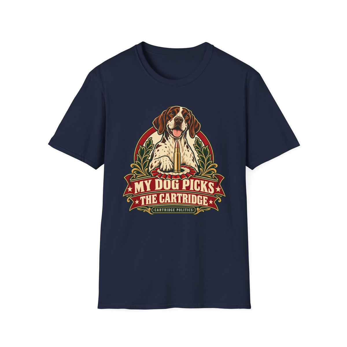 Bird Dog Picks the Cartridge T-shirt