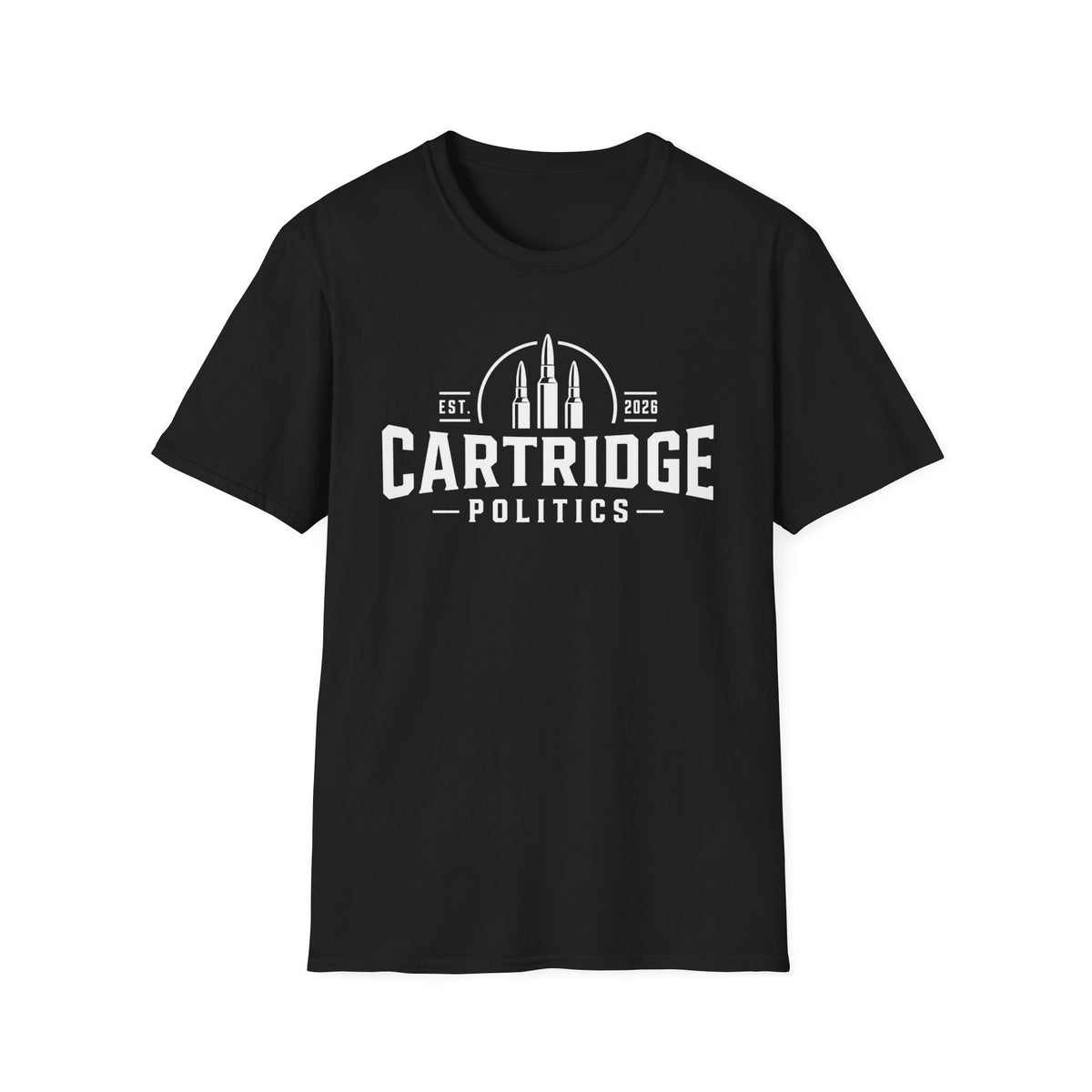 Cartridge Politics Logo T-shirt