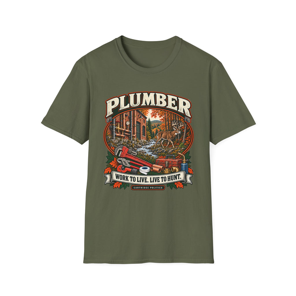 Old School Plumber T-shirt