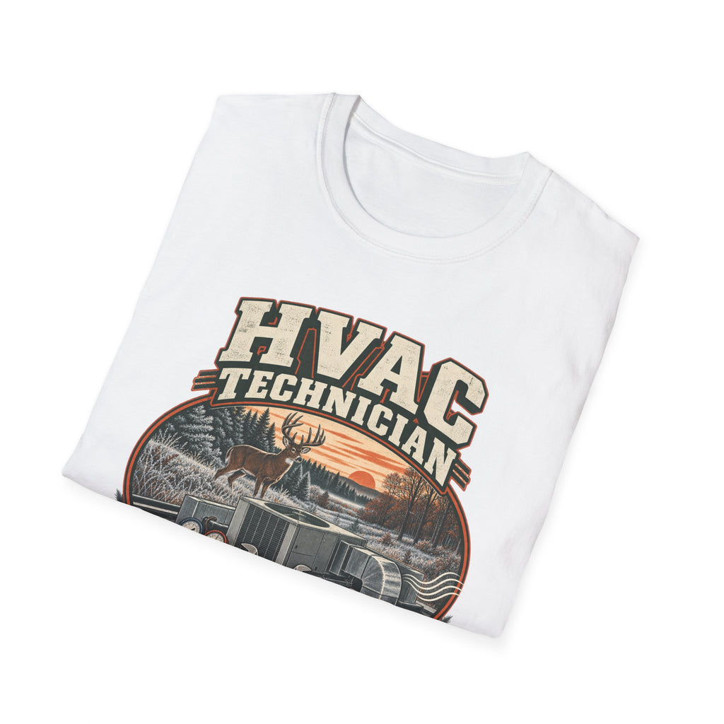 Old School HVAC Technician T-shirt