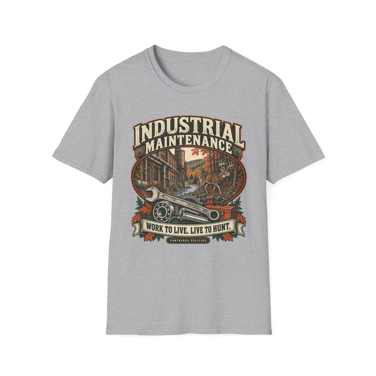 Old School Industrial Maintenance T-shirt