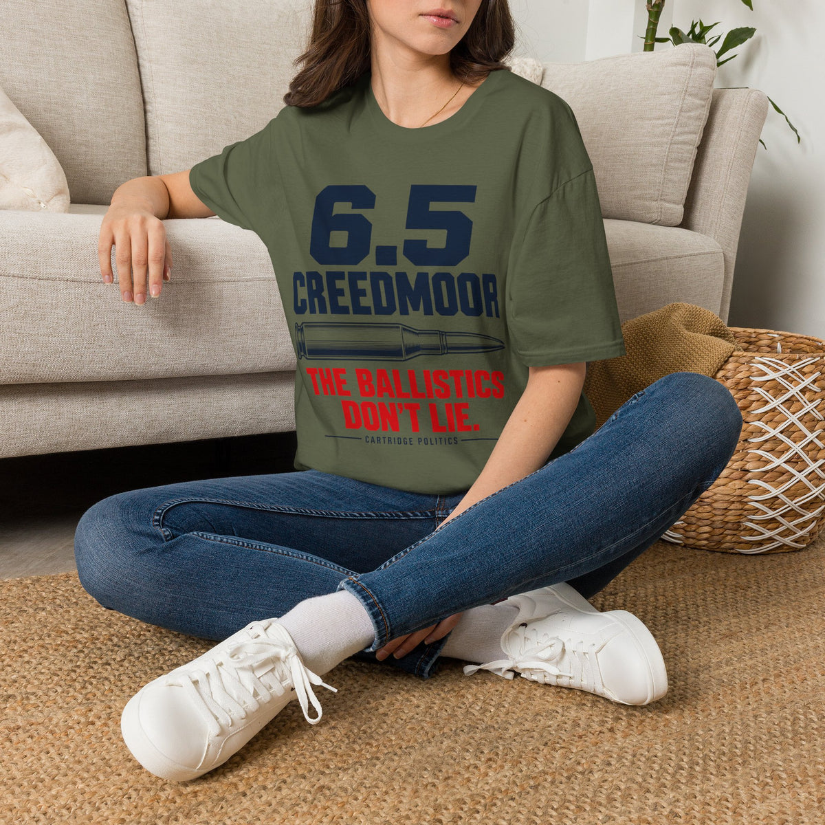 6.5 Creedmoor Ballistics Don't Lie T-shirt