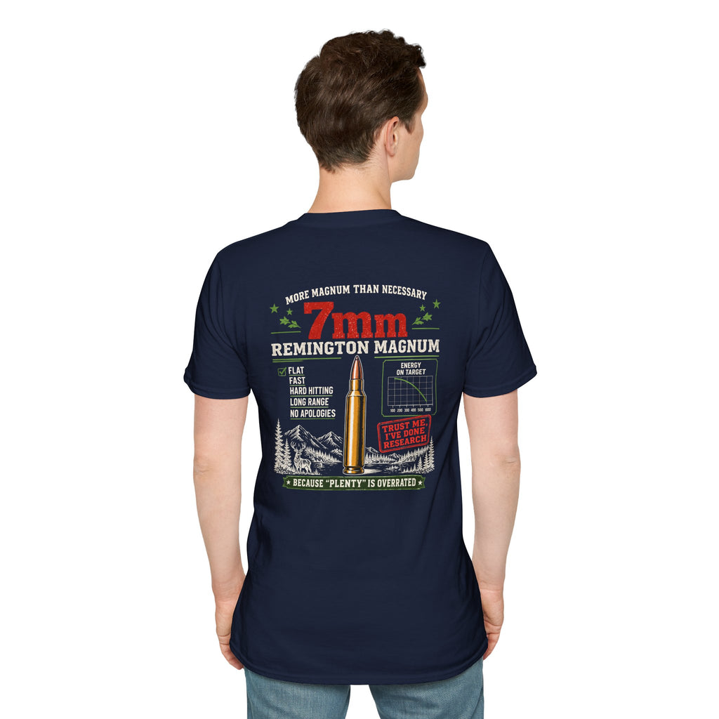 Team 7mm Remington Magnum Detailed T-shirt
