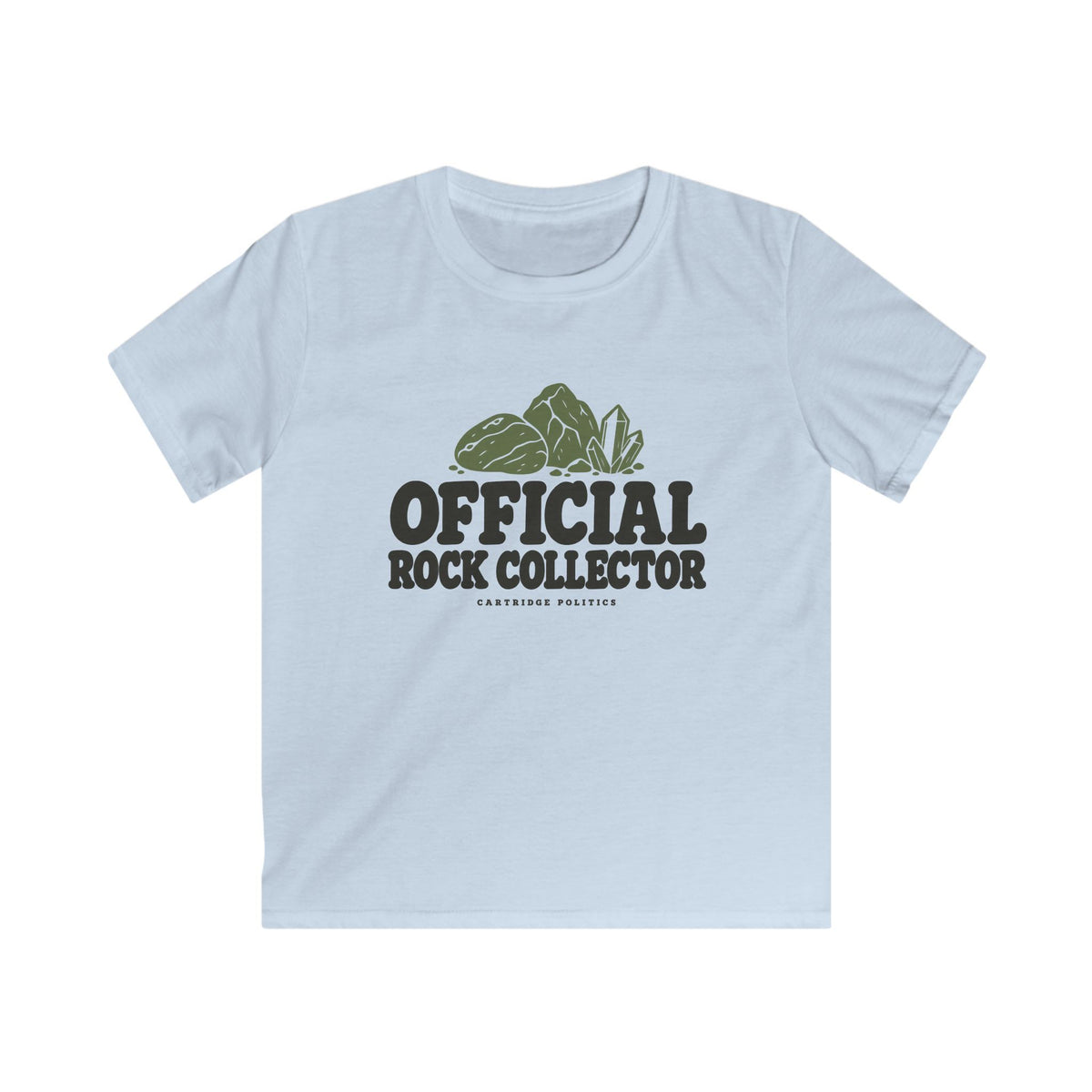 Kids Official Rock Collector T-shirt