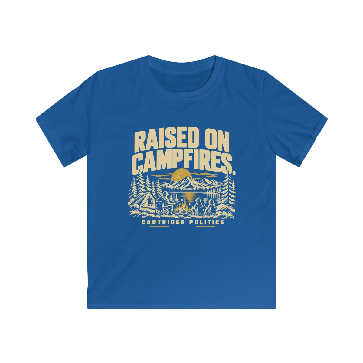 Kids Raised on Campfires T-shirt