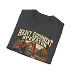 Old School Heavy Equipment Operator T-shirt