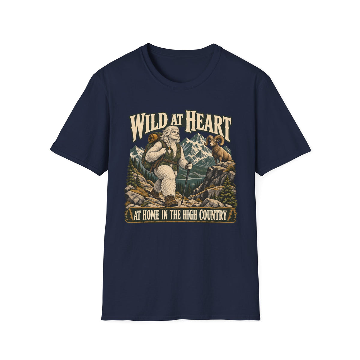 Wild At Heart Yeti T-shirt