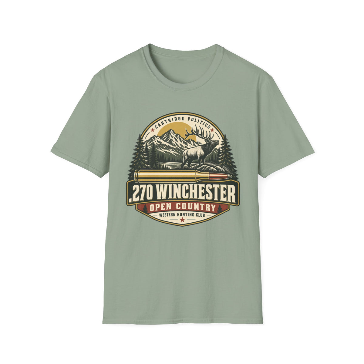 .270 Winchester Shield T-shirt