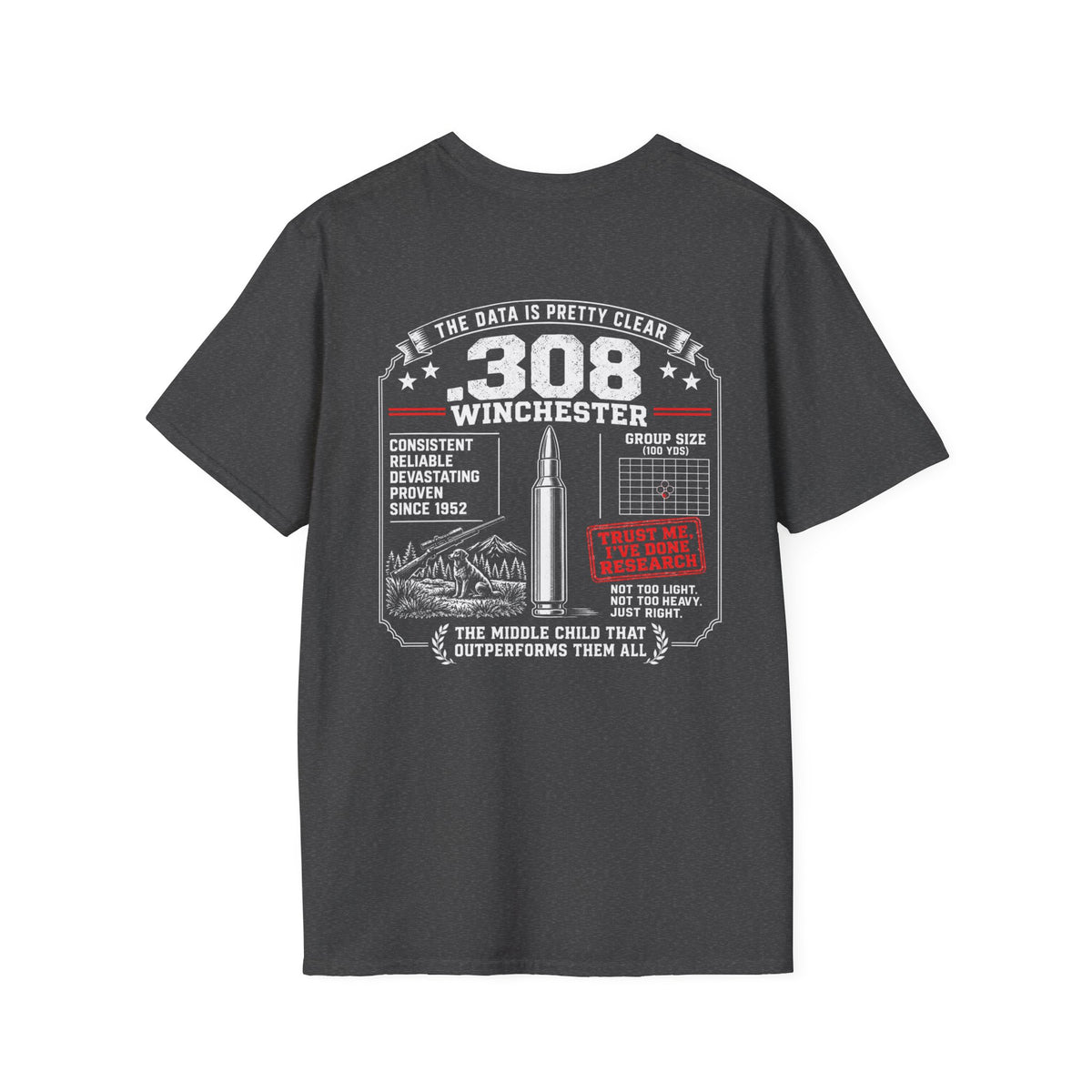Team .308 Detailed T-shirt