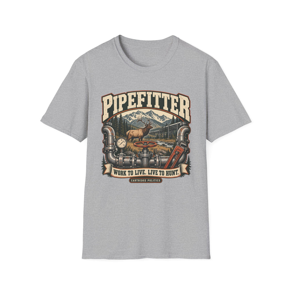 Old School Pipefitter T-shirt