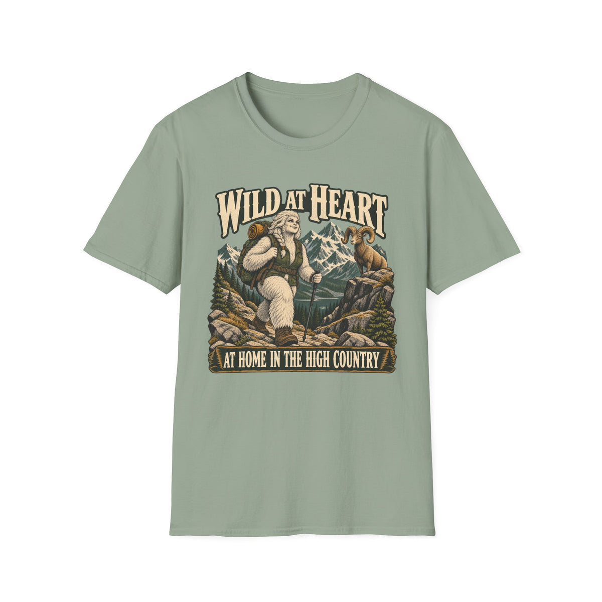 Wild At Heart Yeti T-shirt