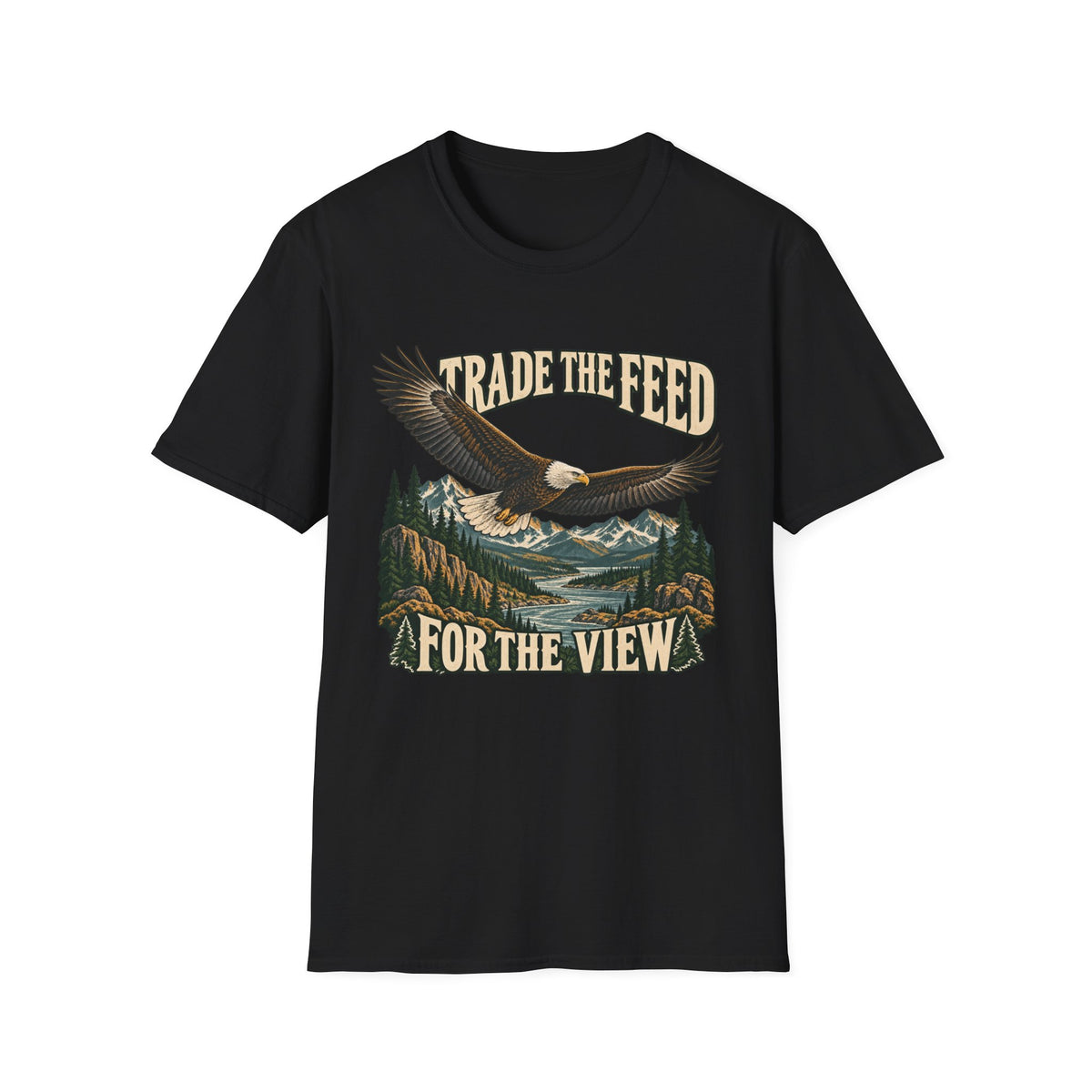 Trade The Feed Eagle T-shirt