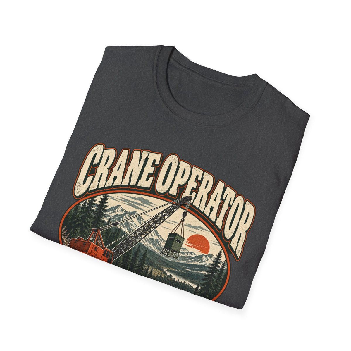 Old School Crane Operator T-shirt