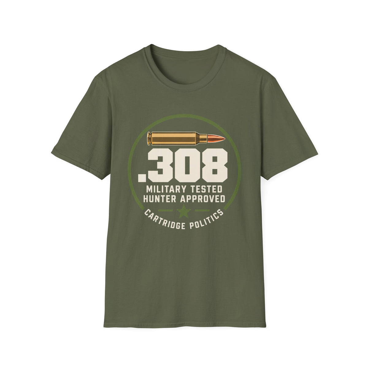.308 Military Tested Hunter Approved T-shirt