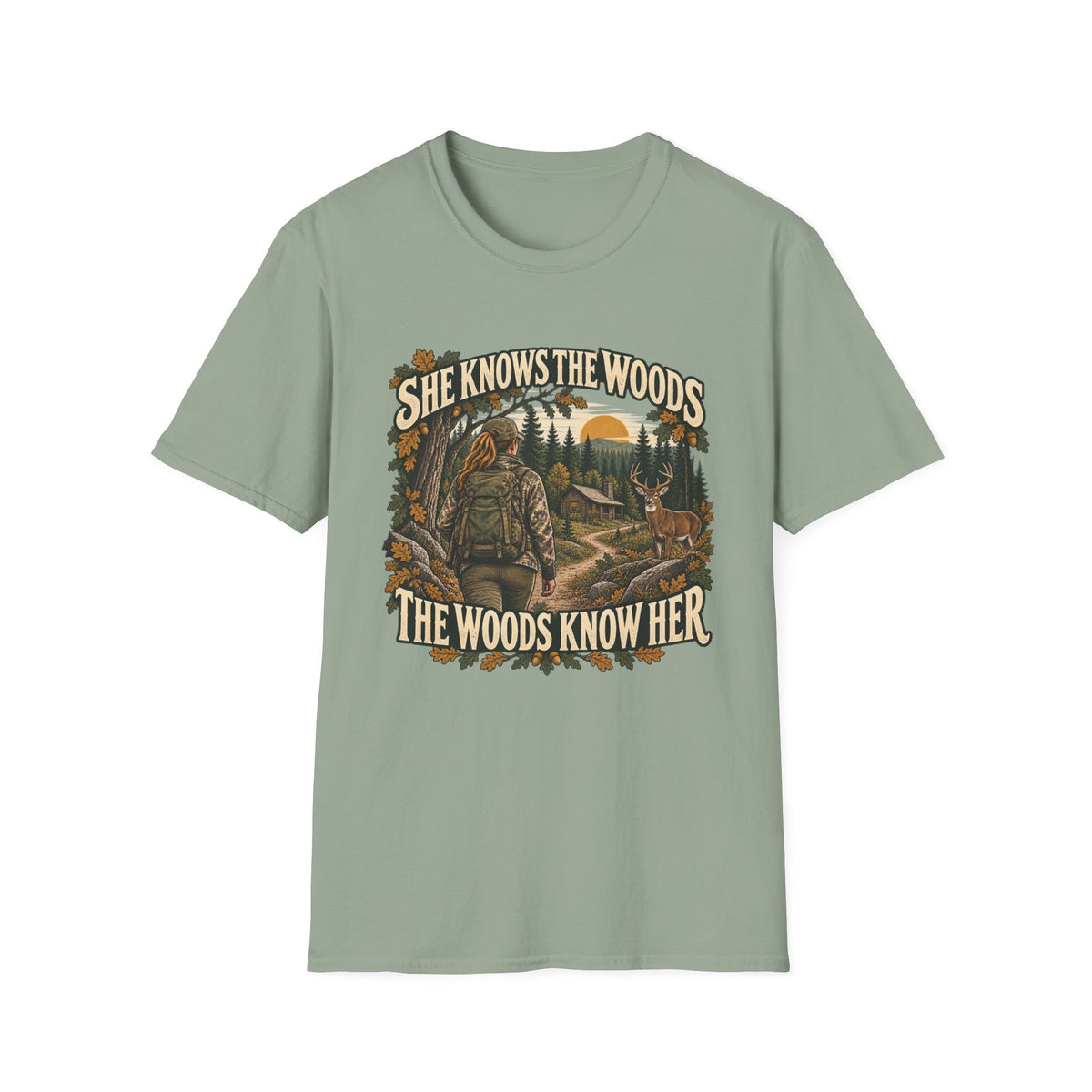 She Knows The Woods T-shirt