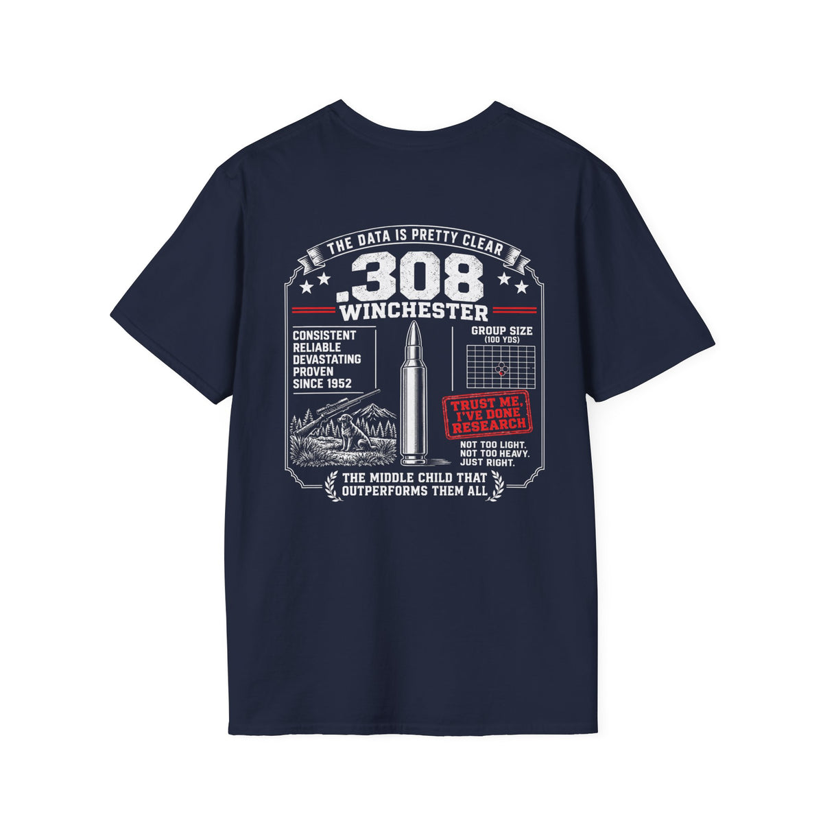 Team .308 Detailed T-shirt