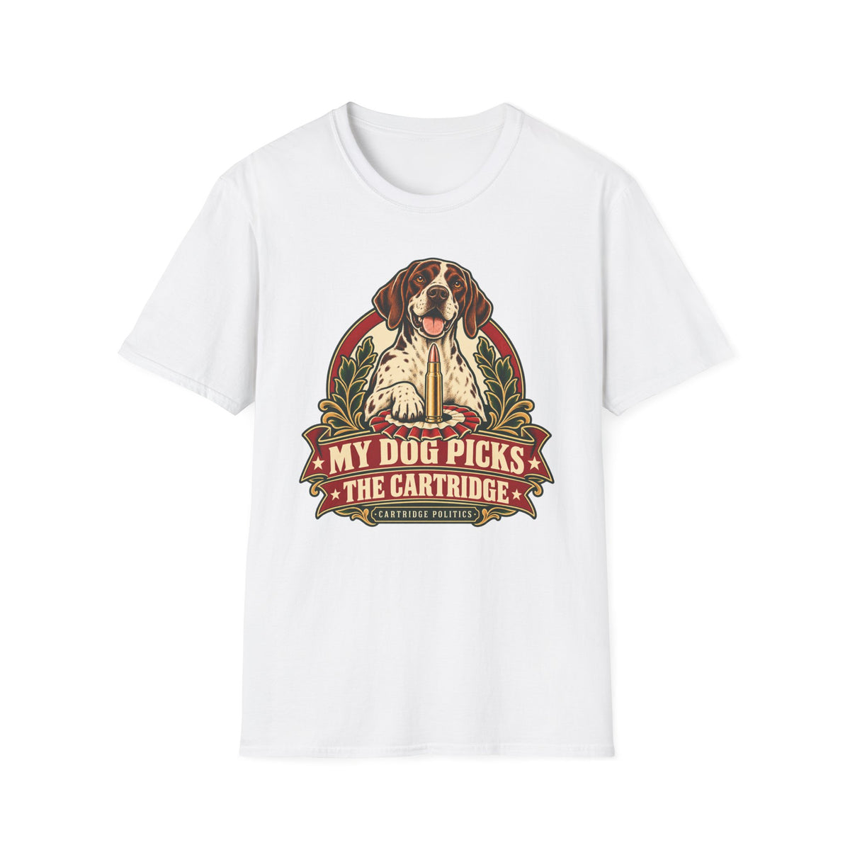 Bird Dog Picks the Cartridge T-shirt