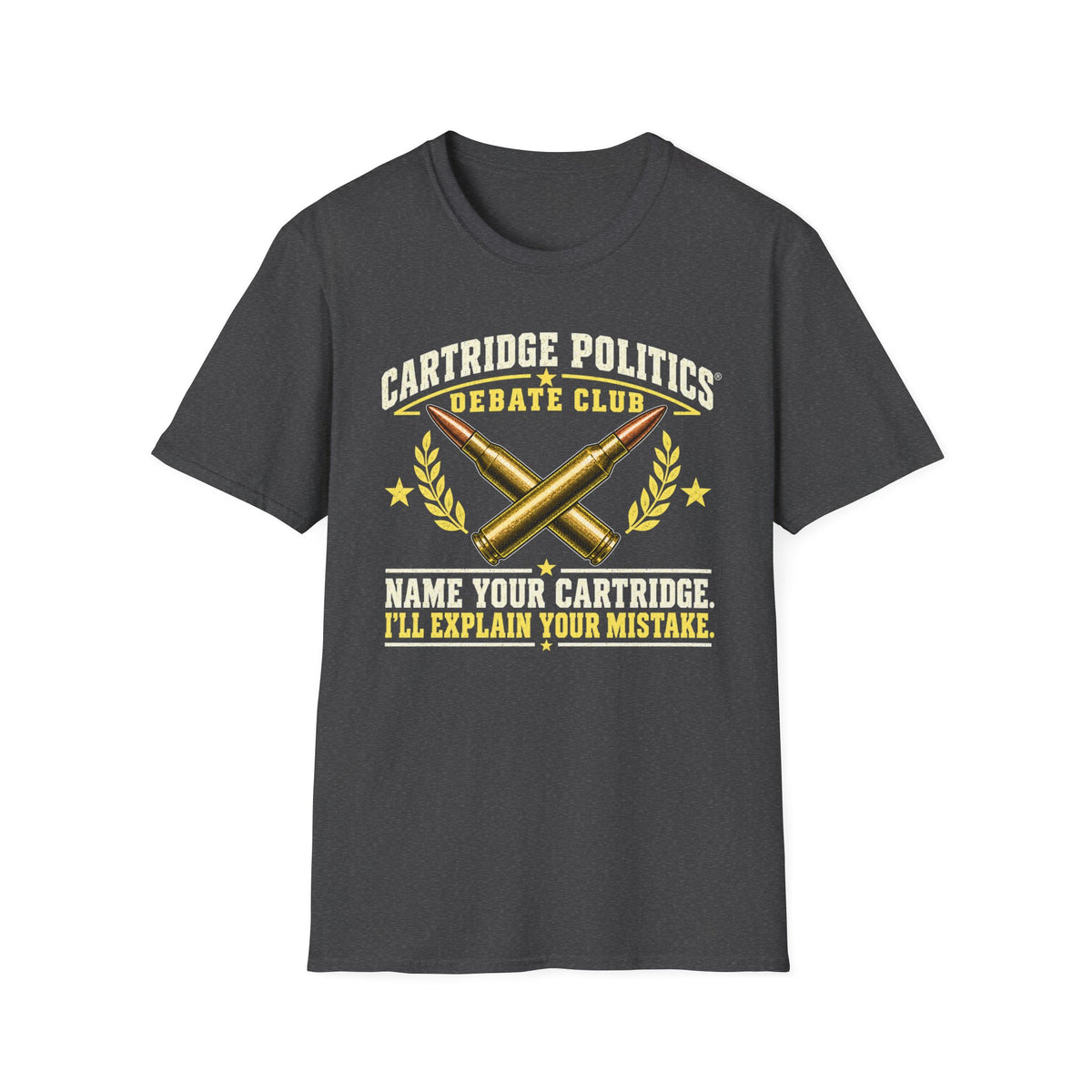 Cartridge Politics Debate Club T-shirt