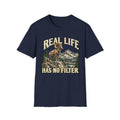 Real Life Has No Filter Big Horn Sheep T-shirt