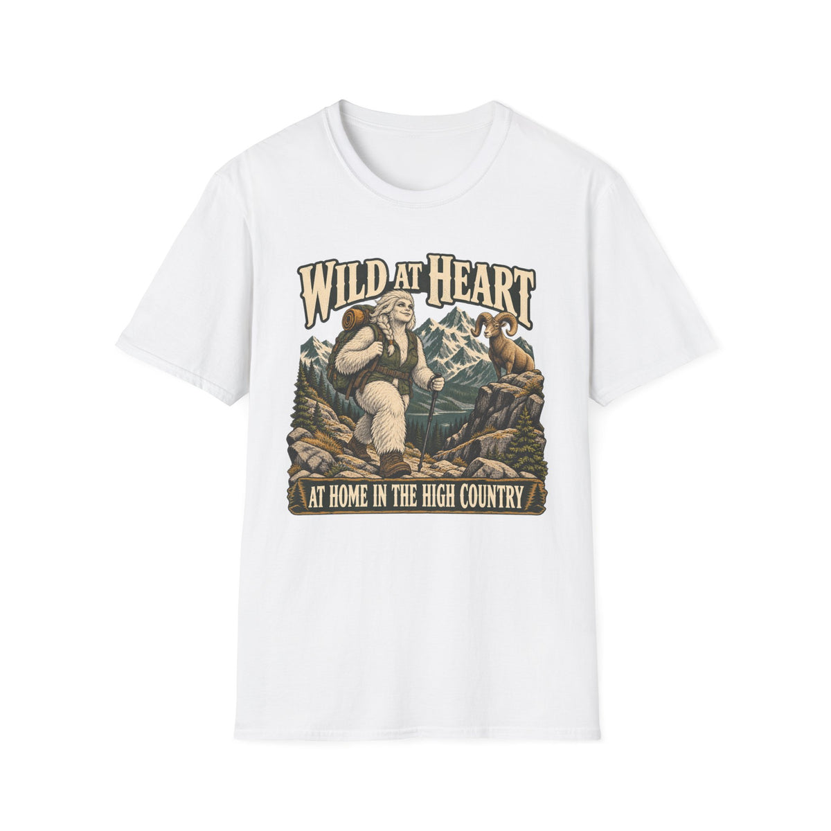 Wild At Heart Yeti T-shirt