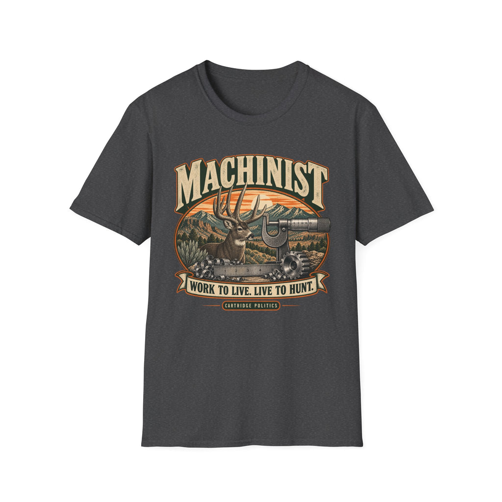 Old School Machinist T-shirt