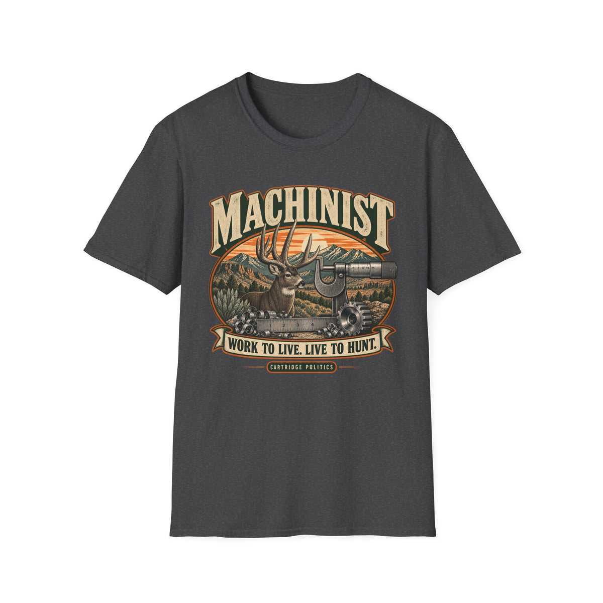 Old School Machinist T-shirt