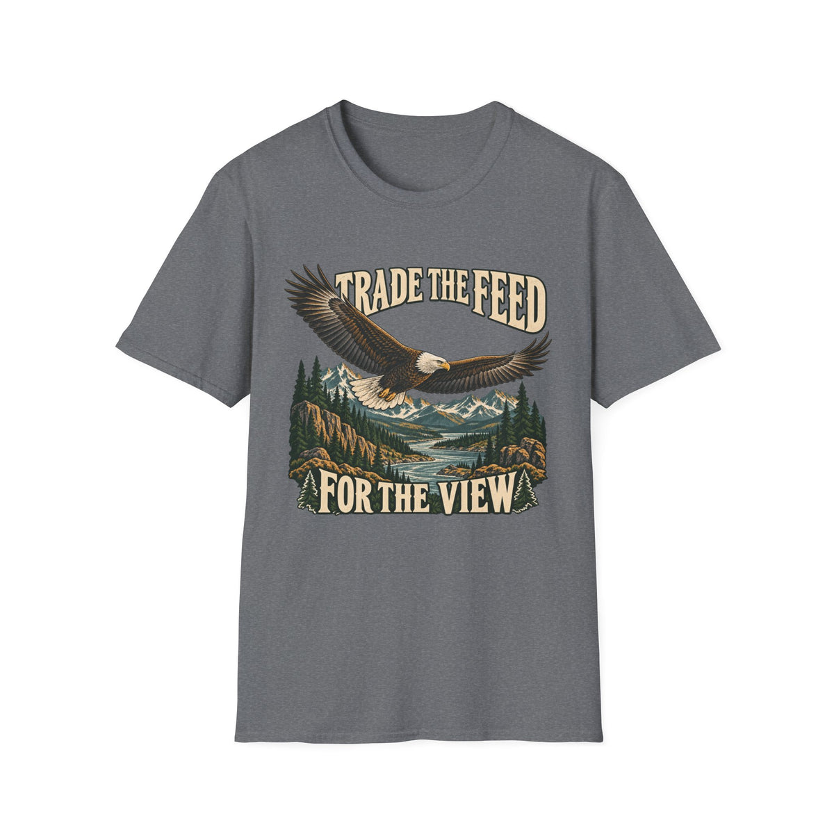 Trade The Feed Eagle T-shirt